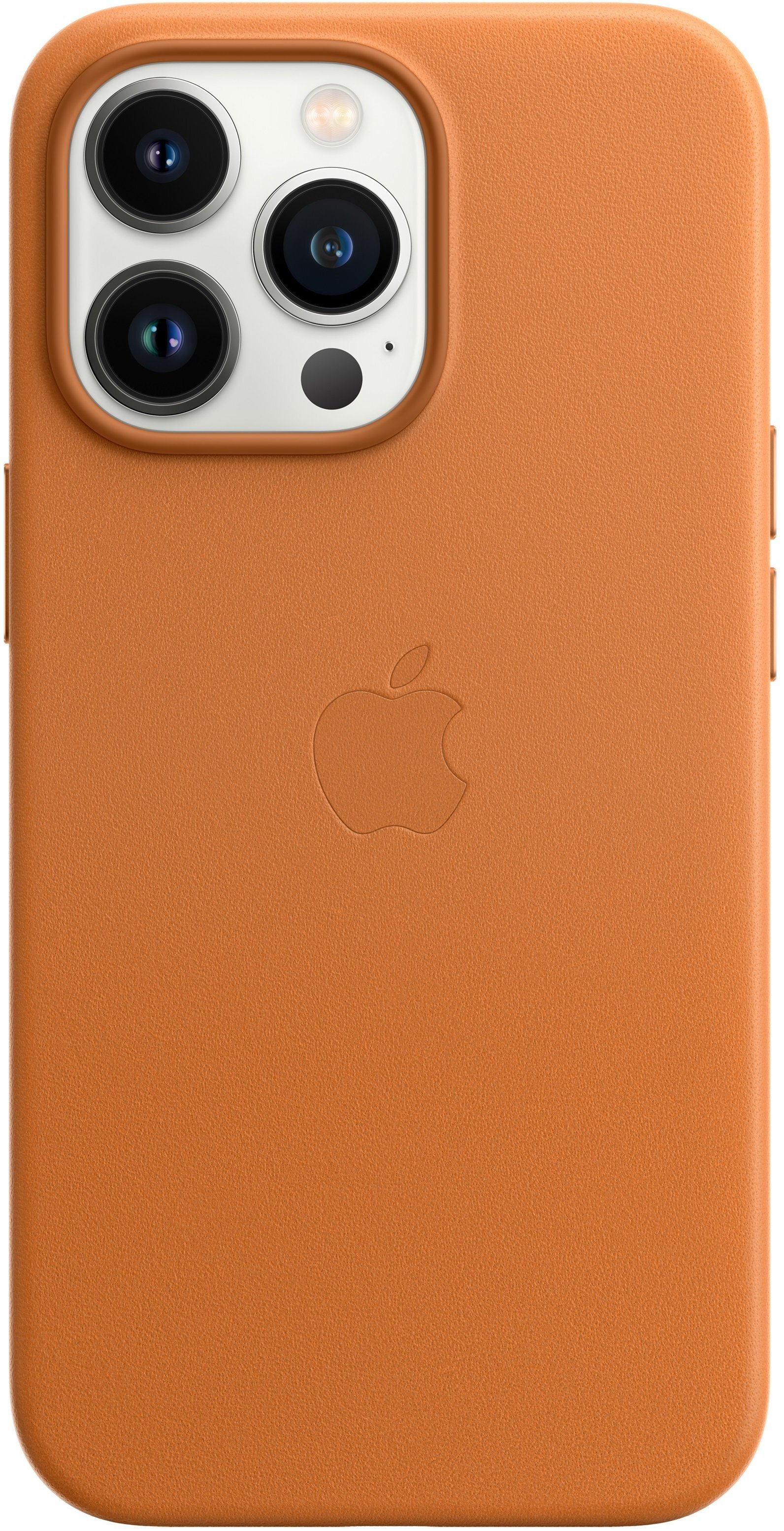 Чехол Apple для iPhone 13 Pro Leather Case with MagSafe Golden Brown (MM193ZE/A) фото 1