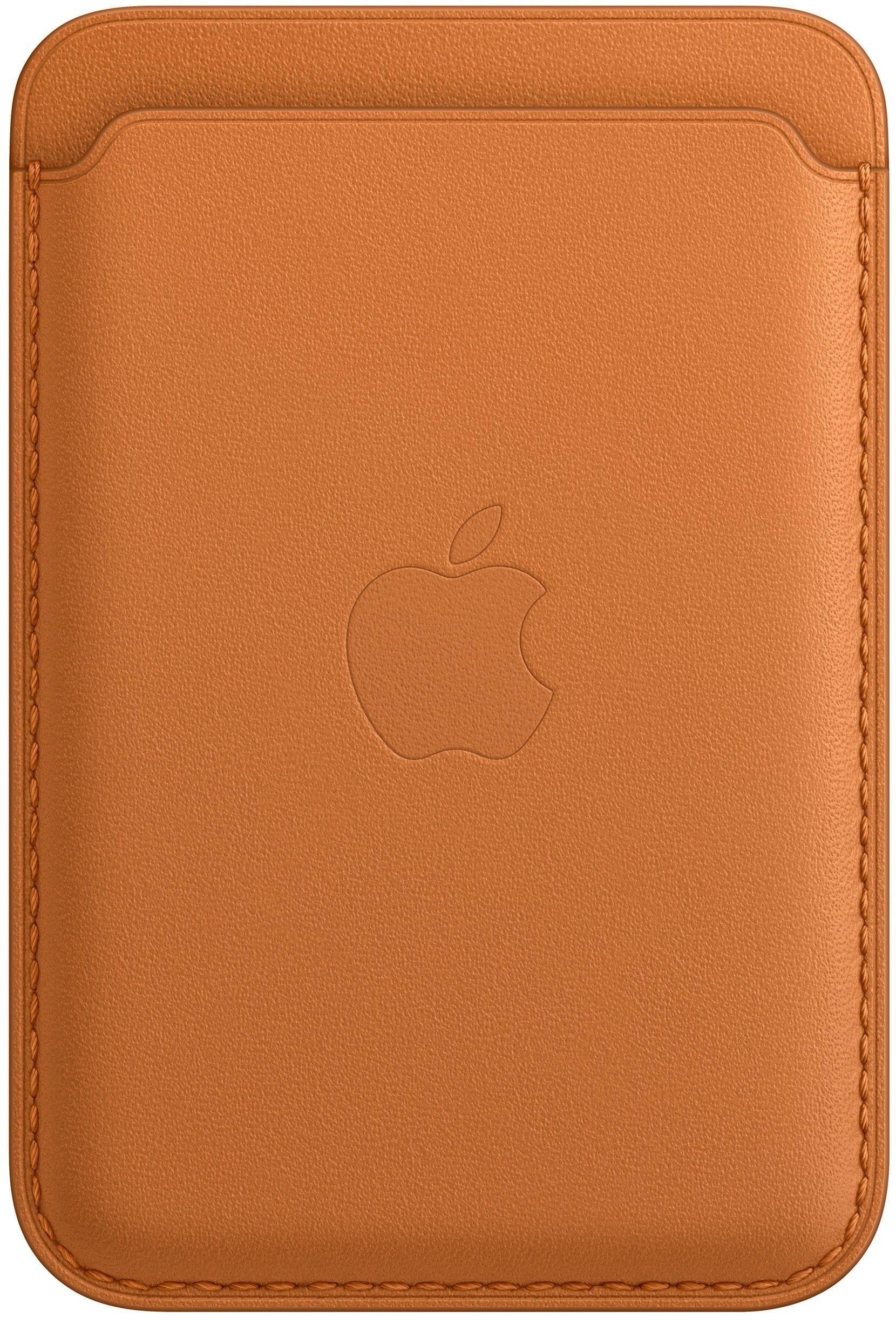 Чохол-гаманець Apple для iPhone Leather Wallet with MagSafe Golden Brown (MM0Q3ZE/A)фото1