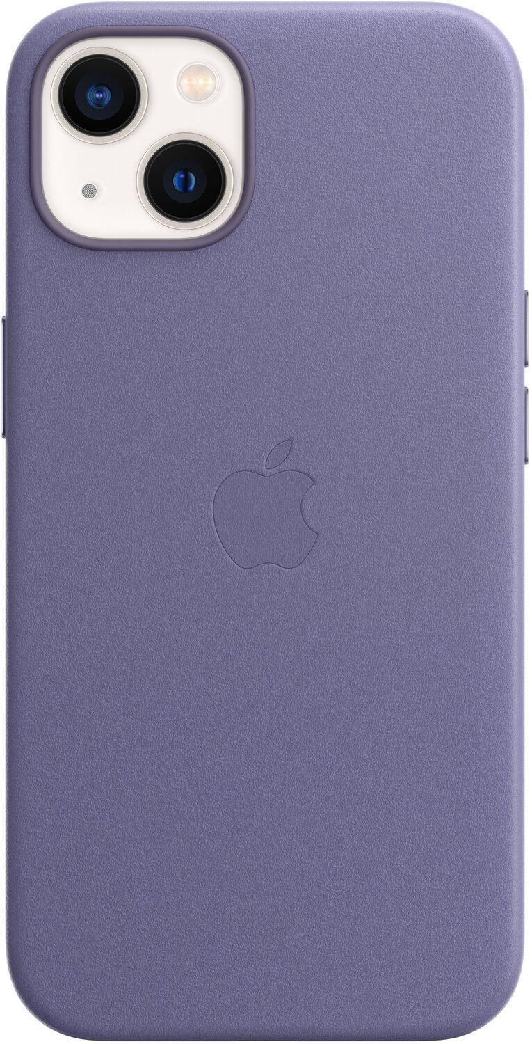 Чохол Apple для iPhone 13 Leather Case with MagSafe Wisteria (MM163ZE/A)фото