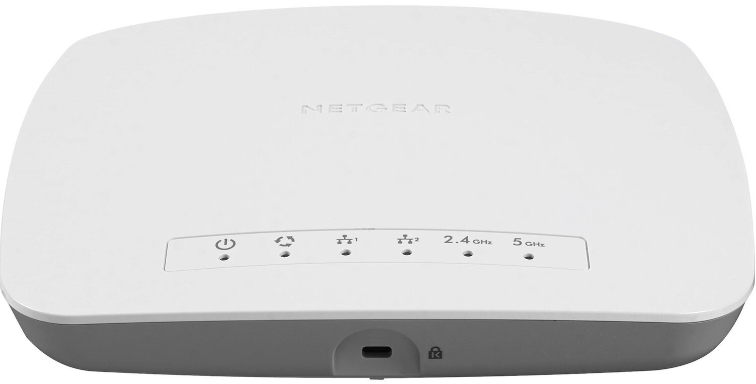 Точка доступа NETGEAR WAC510 Smart Cloud AC1300 WiFi 6, 2xGE LAN / WAN, внутр. ант. фото 