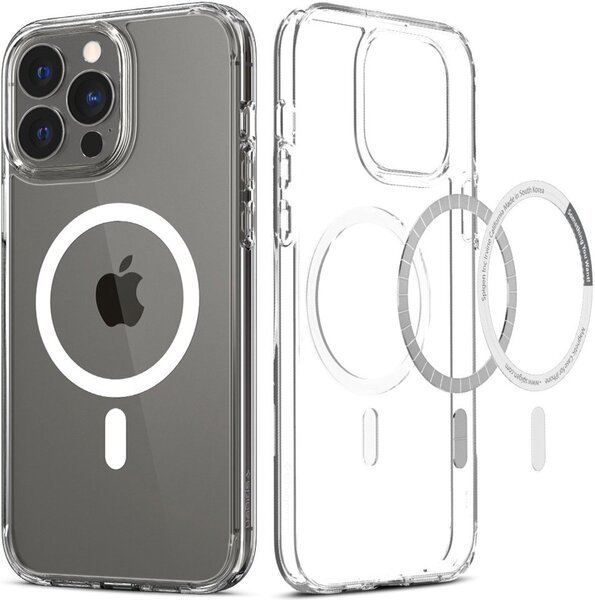 

Чехол Spigen для iPhone 13 Pro Max Ultra Hybrid Mag Safe White (ACS03210)