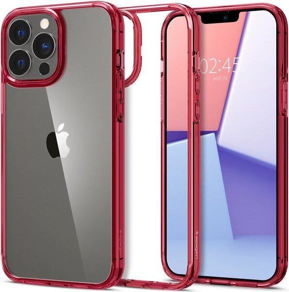 

Чехол Spigen для iPhone 13 Pro Ultra Hybrid Red Crystal (ACS03263)
