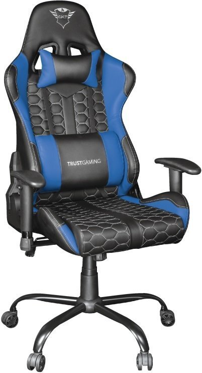 Кресло игровое Trust GXT 708W RESTO Blue фото 