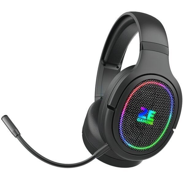 Акція на Игровая гарнитура 2E Gaming HG330 RGB USB 7.1 Black від MOYO