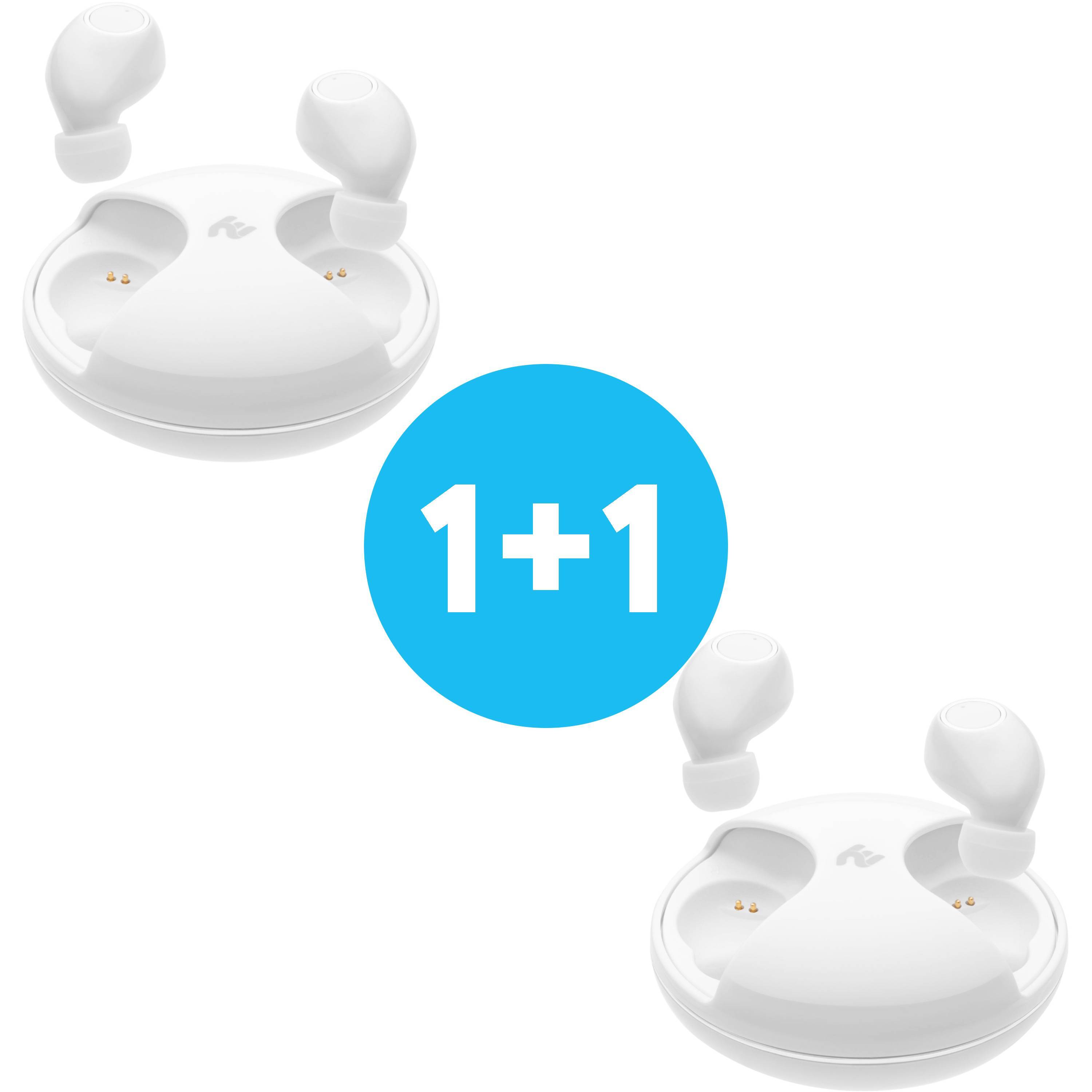 Наушники 2E RainDrops Х True Wireless Waterproof Mic White (2E-EBTWRDXWH) фото 1