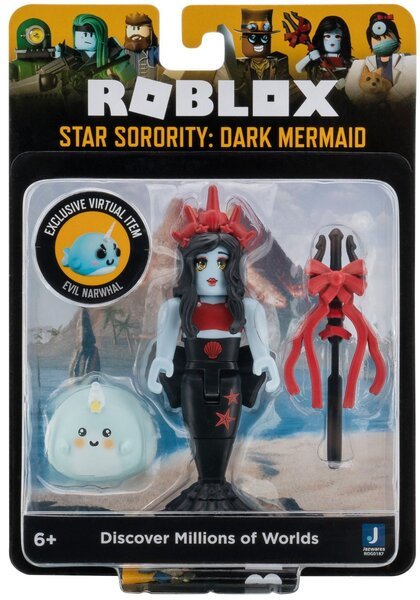 

Игровая коллекционная фигурка Jazwares Roblox Core Figures Star Sorority: Dark Mermaid W7