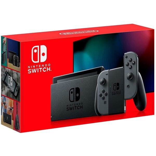 Акція на Игровая консоль Nintendo Switch (серый) від MOYO