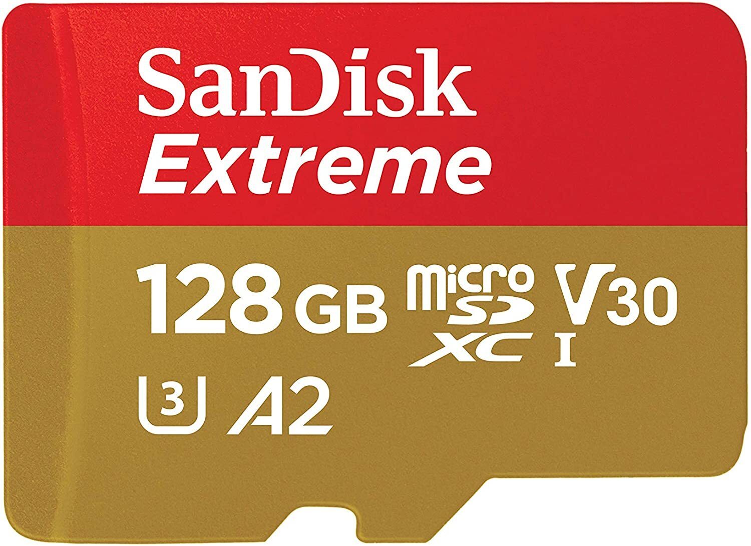 Карта памяти SanDisk microSDXC 128GB C10 Extreme UHS-I U3 A2 V30 (SDSQXA1-128G-GN6MN) фото 