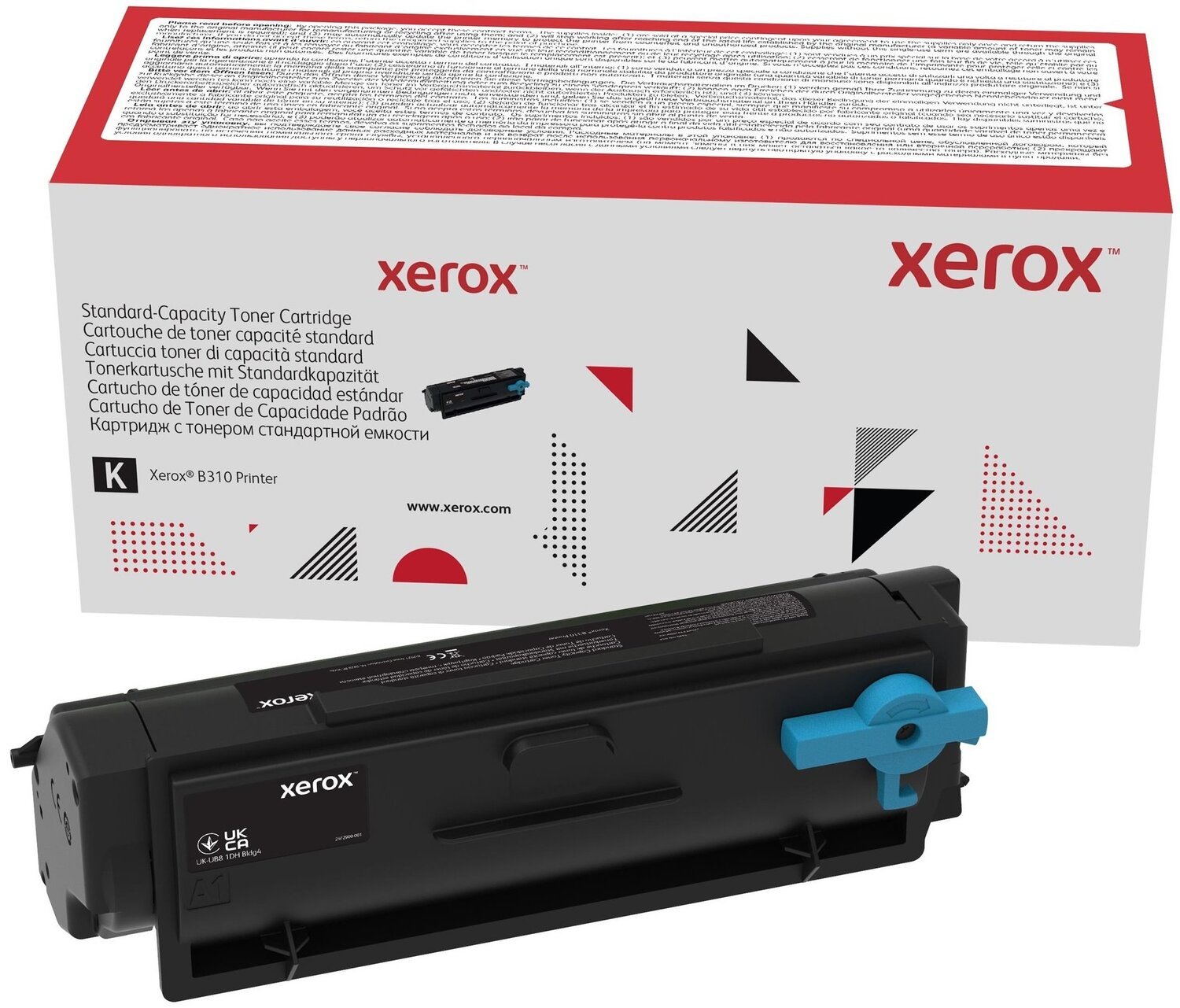 Тонер-картридж лазерный Xerox B310 Black (20000 стр) (006R04381) фото 