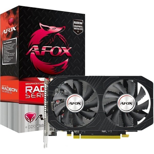 

Видеокарта AFOX Radeon RX 550 4GB GDDR5 (AFRX550-4096D5H4-V6)