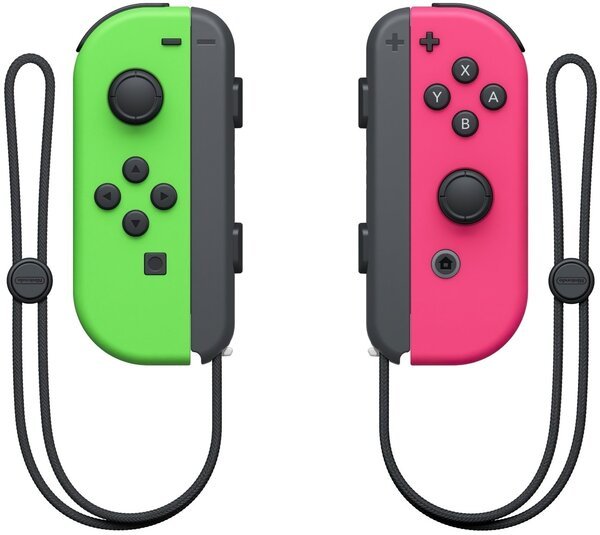 ≡ Набір 2 контролера Joy-Con (неоновий зелений/неоновий рожевий ...