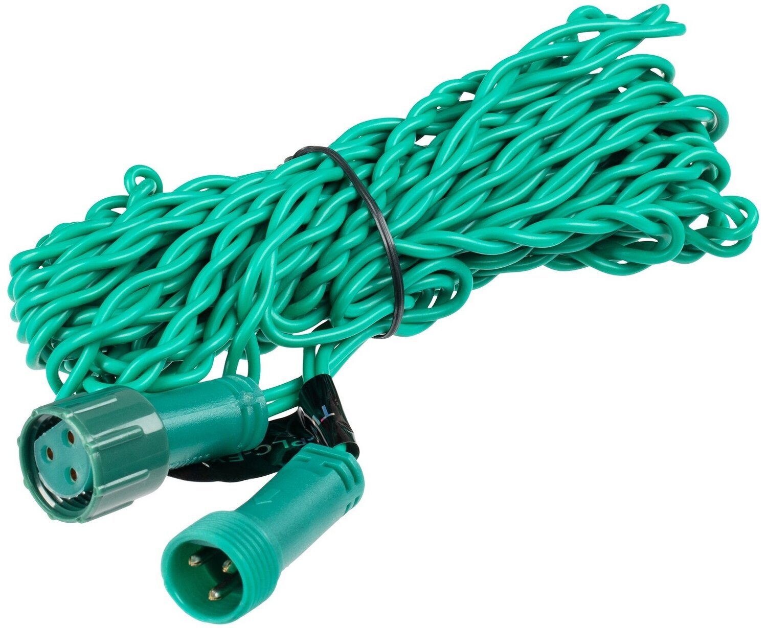 Удлинитель кабеля Twinkly PRO, IP65, AWG22 PVC Rubber 5м, зеленый фото 