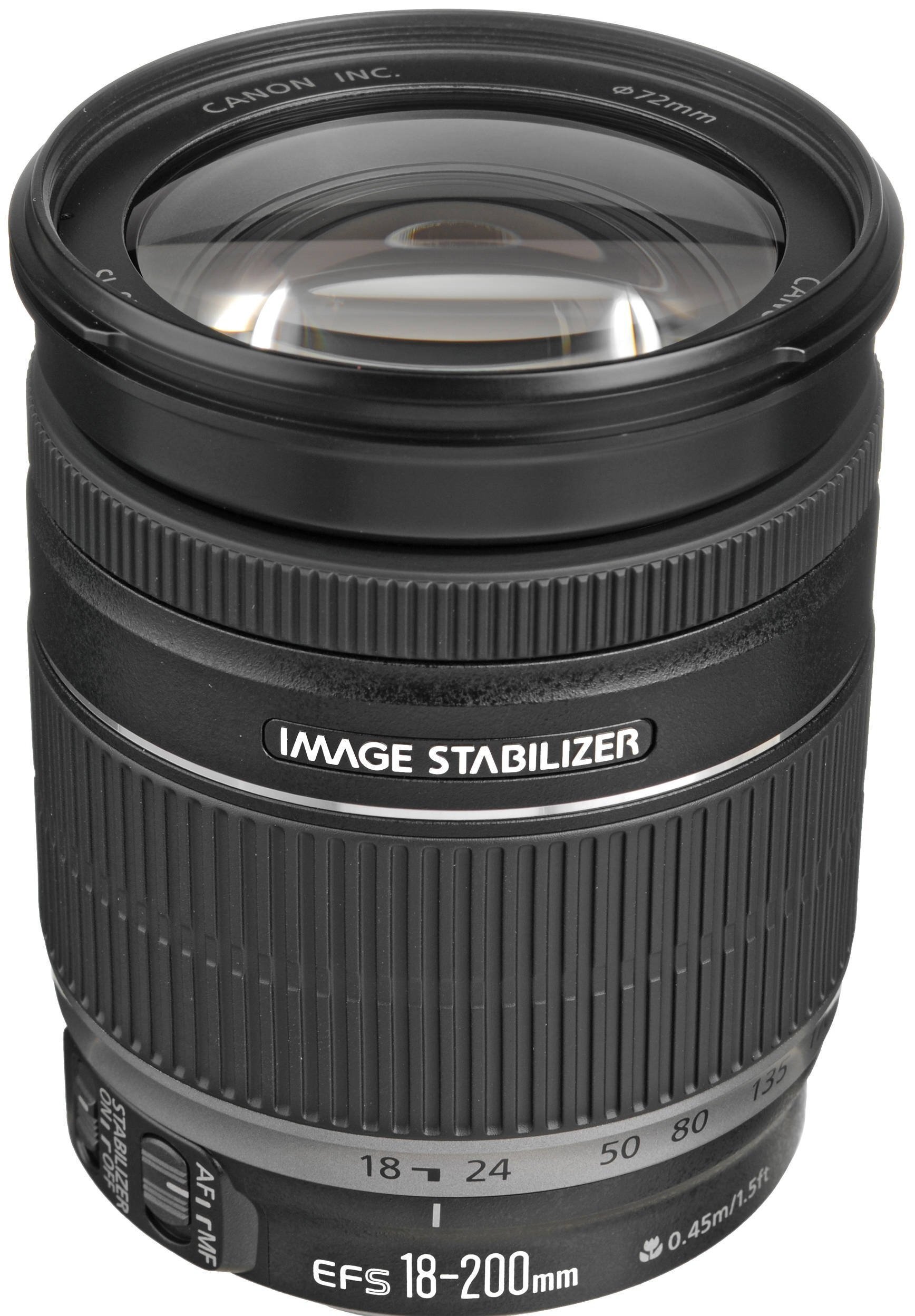  Об'єктив Canon EF-S 18-200 mm f/3.5-5.6 IS (2752B005) фото1
