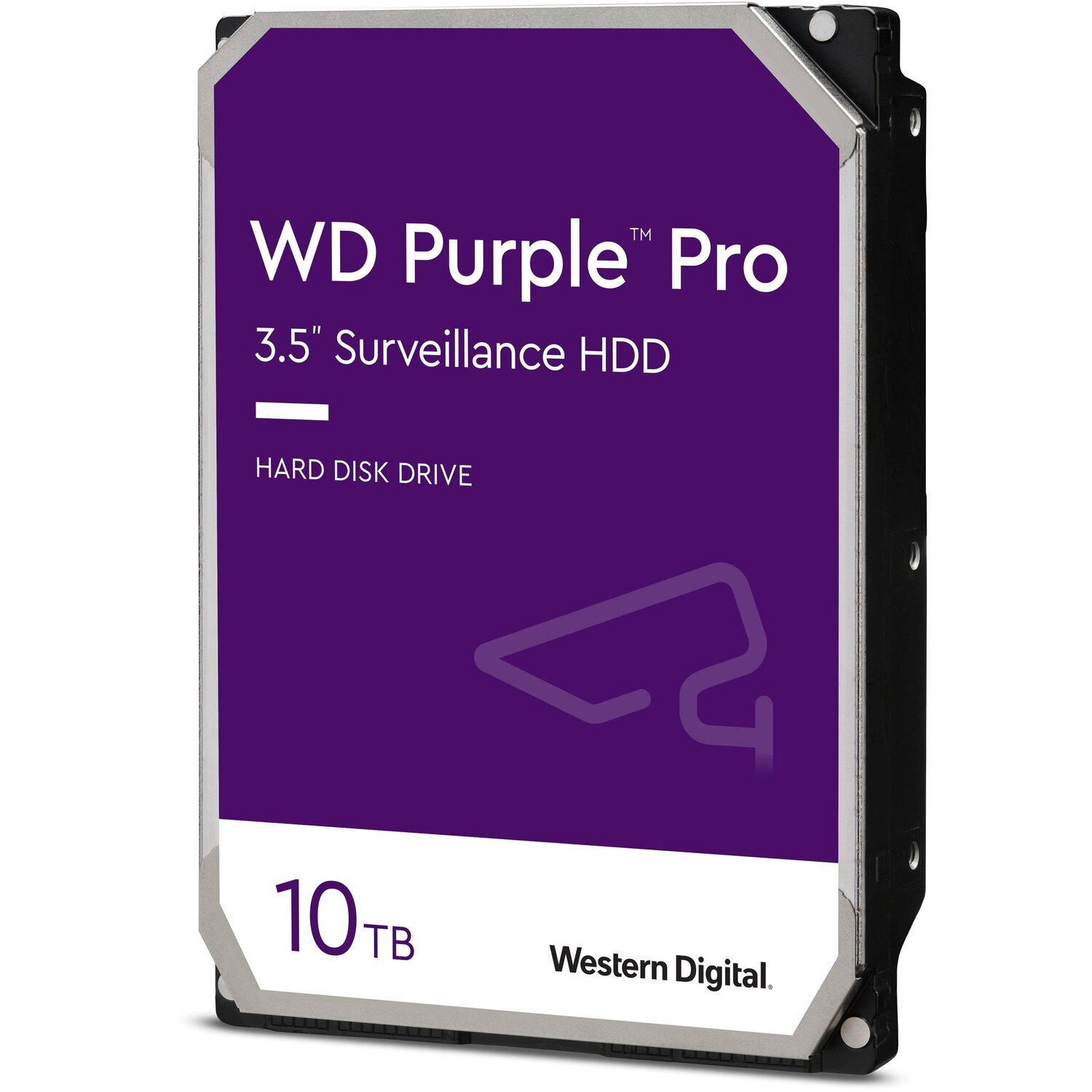 Жесткий диск внутренний WD 3.5&quot; SATA 3.0 10TB 7200 256MB Purple Surveillance (WD101PURP) фото 