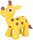 Набір для ліплення Paulinda Super Dough Fun4one 6 в 1, тварини (жираф, зебра, кіт, мавпа, овечка, собака)