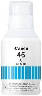 Чорнило Canon GI-46 Cyan PIXMA MAXIFY GX6040/GX7040 (4427C001)фото