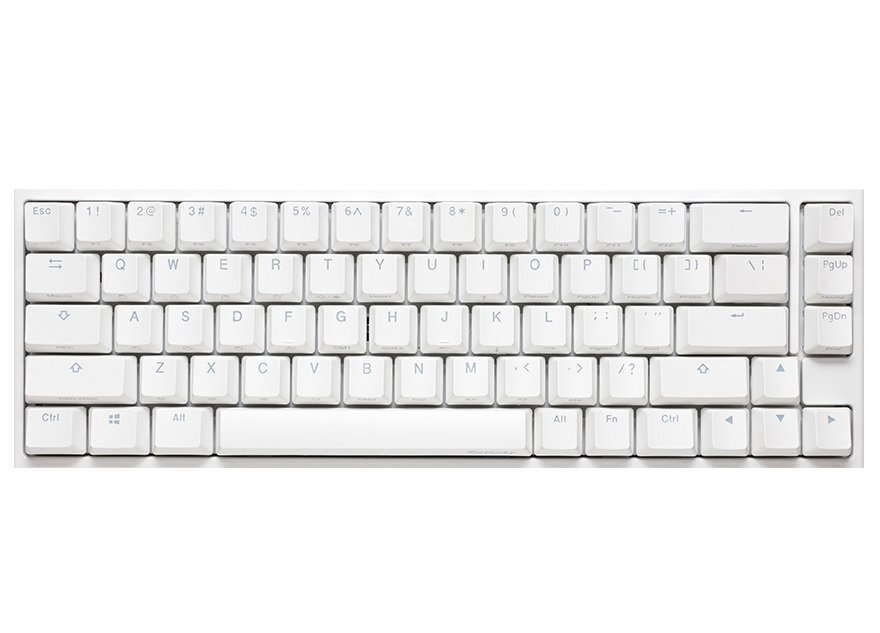 Ігрова клавіатура Ducky One 2 SF, Cherry Brown, RGB LED, RU, White (DKON1967ST-BRUPDWWT1)фото