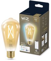 Умная лампа WiZ E27 7W (50W 640Lm) ST64 2000-5000K Wi-Fi (929003018701)