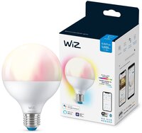 Розумна лампа WiZ E27 11W (75W 1055Lm) G95 2200-6500 RGB Wi-Fi Wi-Fi (929002383902)