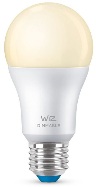 

Умная лампа WiZ E27 8W (60W 806Lm) A60 2700K диммируемая Wi-Fi (929002450202)