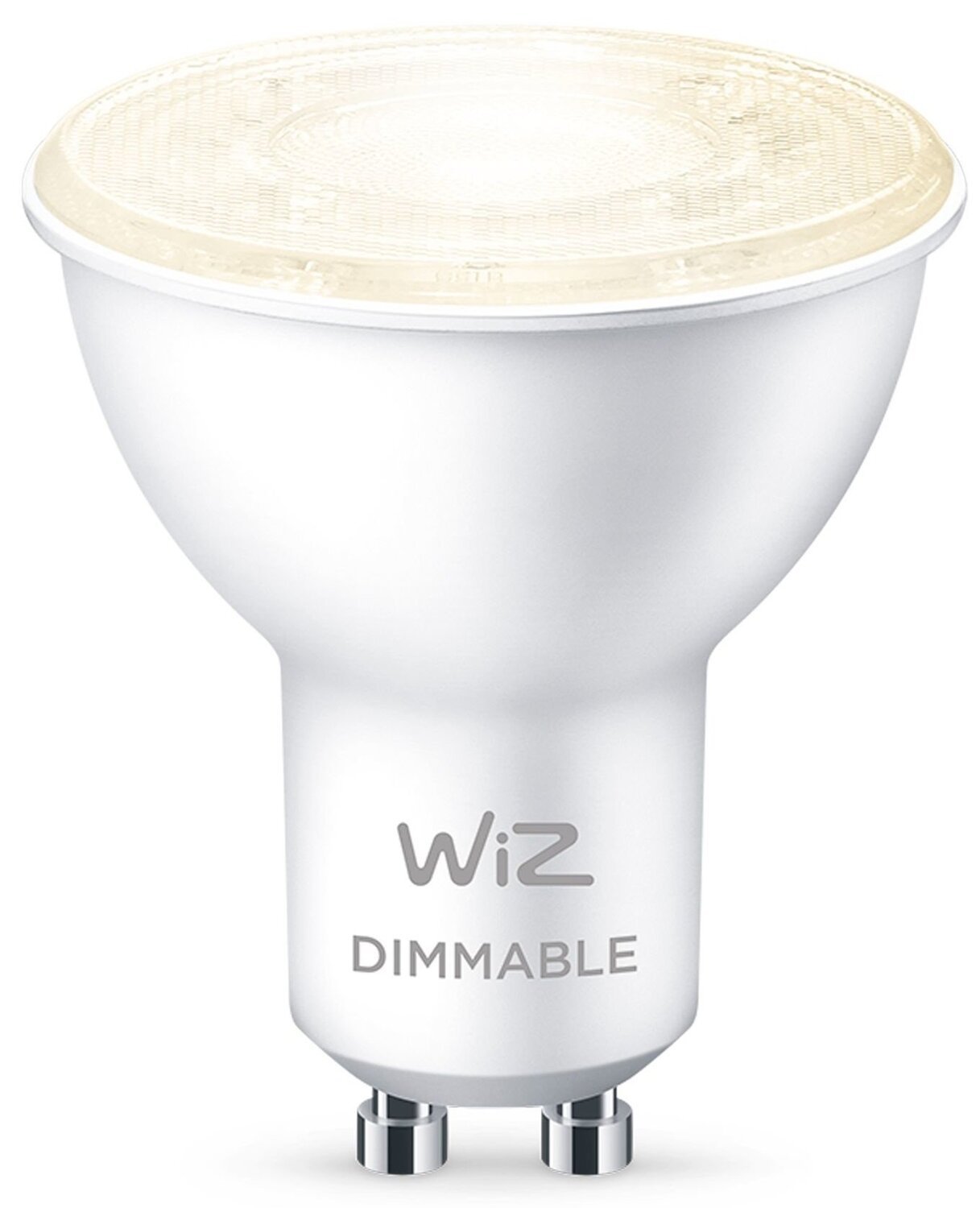Умная лампа WiZ GU10 4.7W (50W 345Lm) 2700K диммируемая Wi-Fi (929002448102) фото 