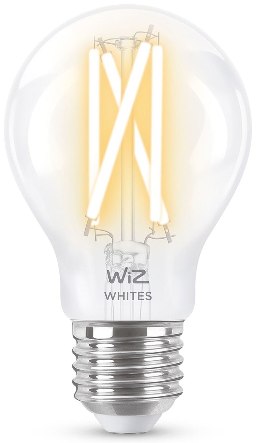 Умная лампа WiZ E27 7W (60W 806Lm) A60 2700-6500 филаментная Wi-Fi (929003017201) фото 