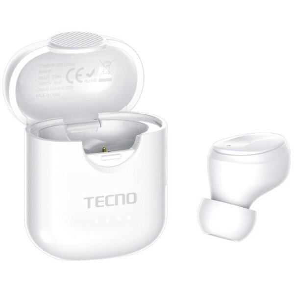 Акція на Моно Гарнитура TECNO Minipods M1 White (4895180759475) від MOYO