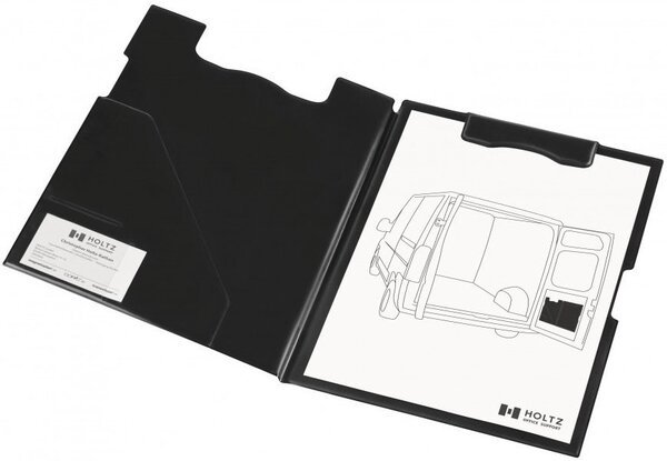 

Клипборд-папка магнитная A4 черная Magnetoplan Clipboard Folder Black UA