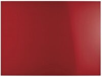 Доска стеклянная магнитно-маркерная 1200x900 красная Magnetoplan Glassboard-Red UA