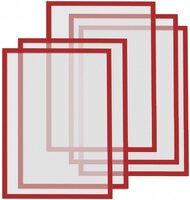 Рамки магнитные A4 красные Magnetofix Frame Red Set UA