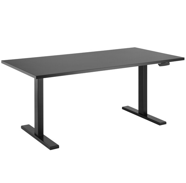 Photos - Office Desk 2E Стіл 2Е з регулюванням висоти Black  -CE150B-MOTORI (CE150B-MOTORIZED)