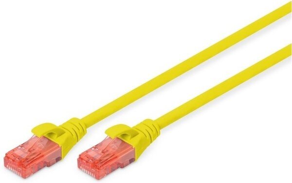 

Патч-корд DIGITUS CAT 6 UTP, 0.5м, AWG 26/7, Cu, LSZH, Yellow (DK-1617-005/Y)