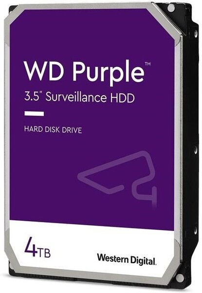 

Жесткий диск внутренний WD 3.5" SATA 3.0 4TB 256MB Purple Surveillance (WD42PURZ)