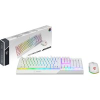 Геймерська клавіатура та мишка MSI Vigor GK30 COMBO WHITE UA (S11-04UA302-CLA)