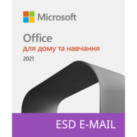 Microsoft Office Для дому та навчання 2021 для 1 ПК або Mac, електронний ключ у конверті, всі мови (79G-05338VK)