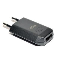 Зарядное устройство FSP USB Charger (220V, 1 USB x 1Amp), черное (FSP005-10AADA)