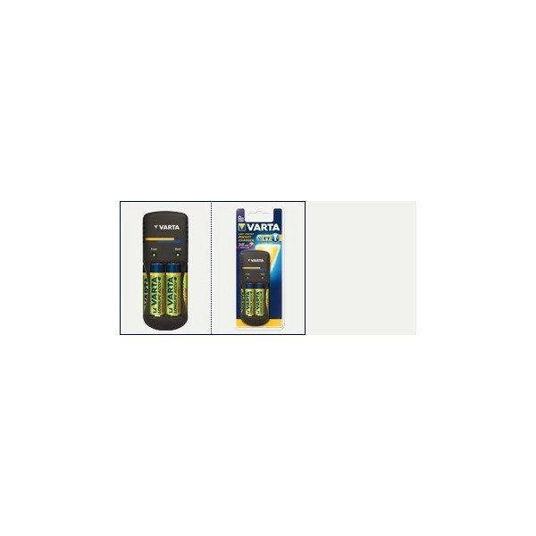 Зарядний пристрій VARTA Pocket Charger + 4x56706 NI-MH AA 2100 mAh (57662101451)фото1