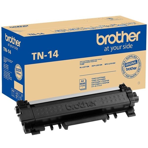 

Картридж лазерный Brother HL-L2371, DCP-L2551 (4500 страниц) (TN14)