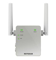 Расширитель WiFi-покрытия NETGEAR EX6120 AC1200, 1xFE LAN, 2x внешн. ант.