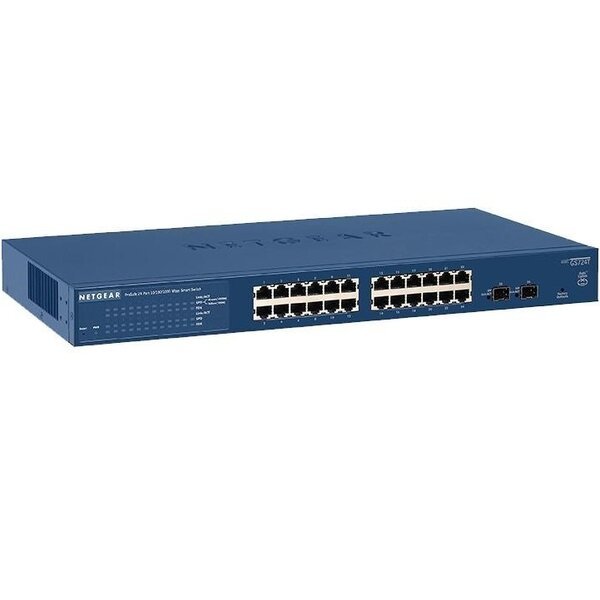 

Комутатор NETGEAR GS724TPv2 24x1GE PoE+(190W), 2xSFP, керований