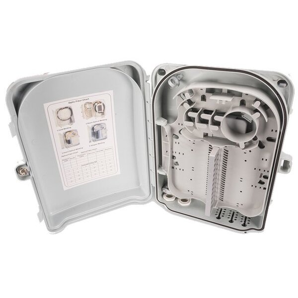 Распределительная коробка DIGITUS Outdoor FTTH, 24x SC/SX or LC/DX adapters, 24 splices