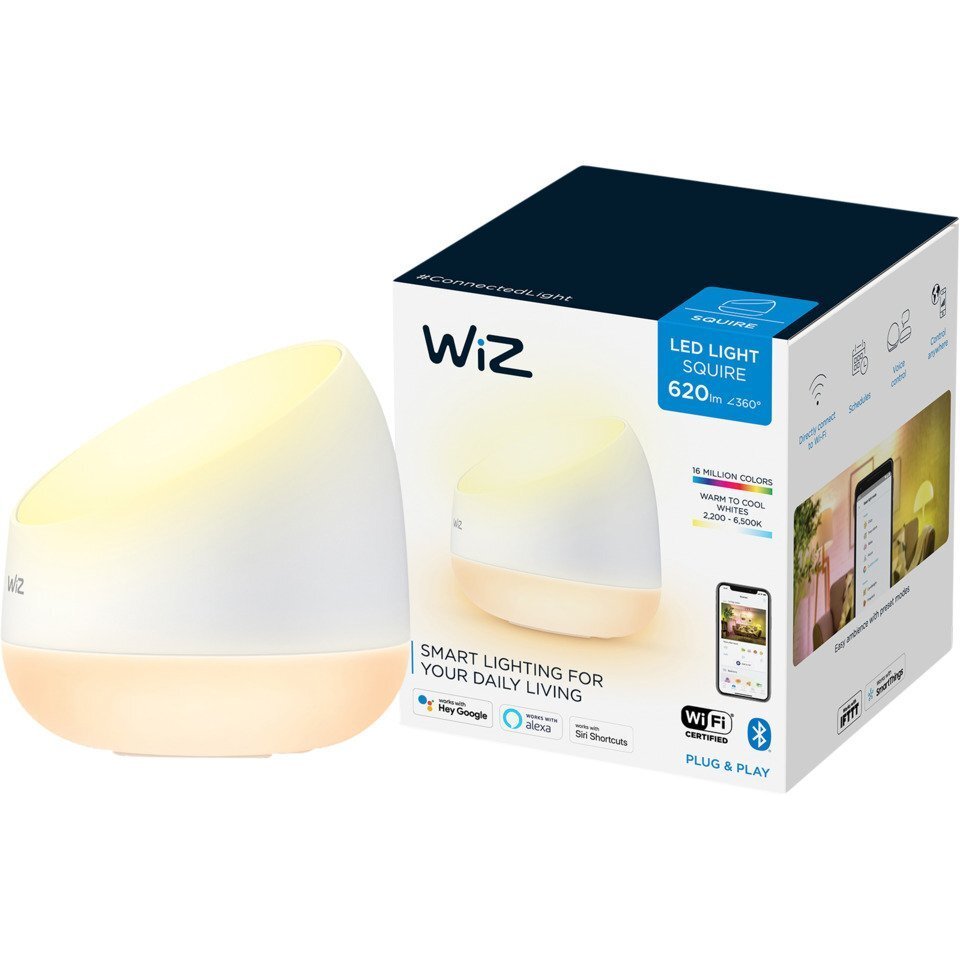 Умный настольный светильник WiZ BLE Portable Dual Zone Wi-Fi (929002690301) фото 