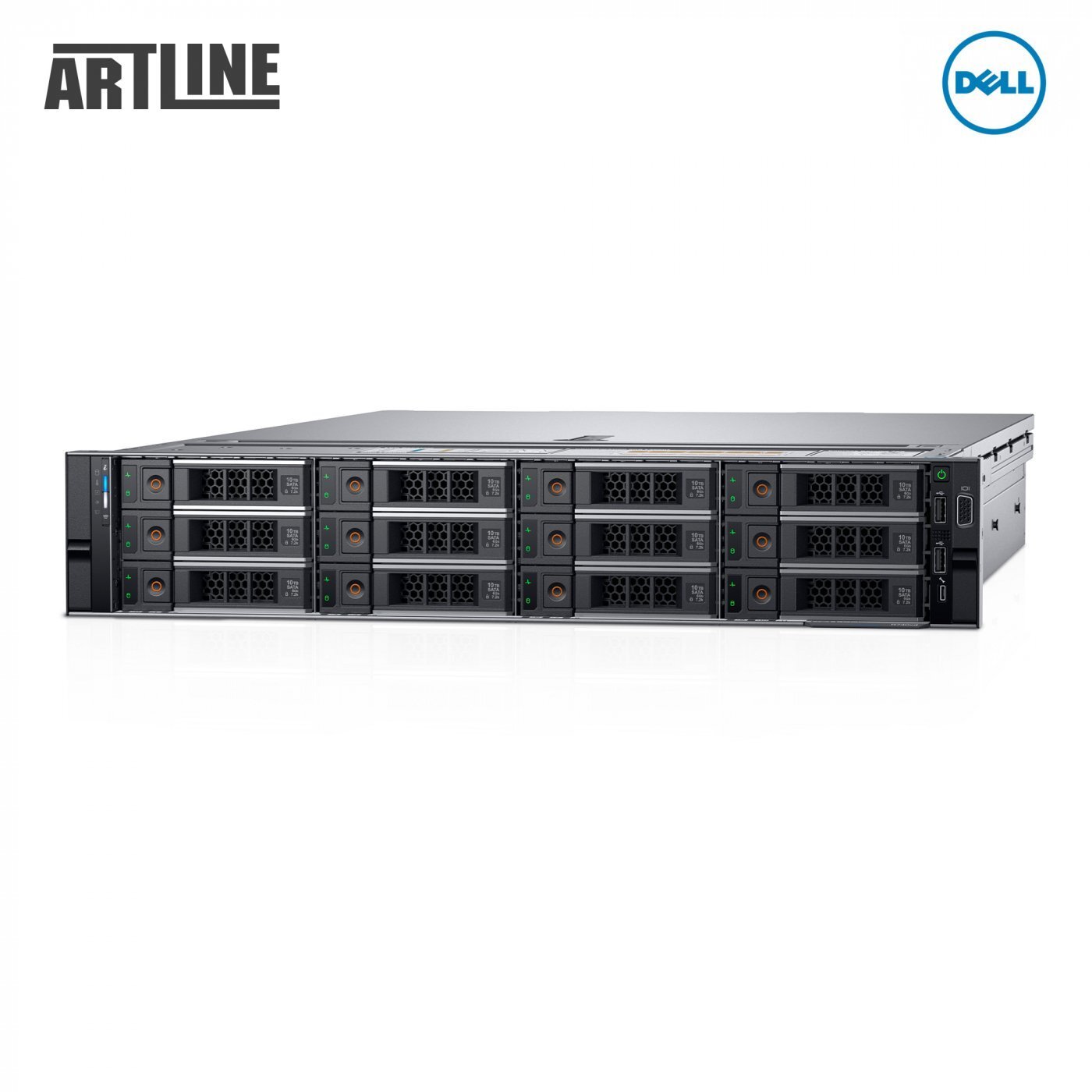 Сервер DELL PowerEdge R740 (R740v21) фото 1
