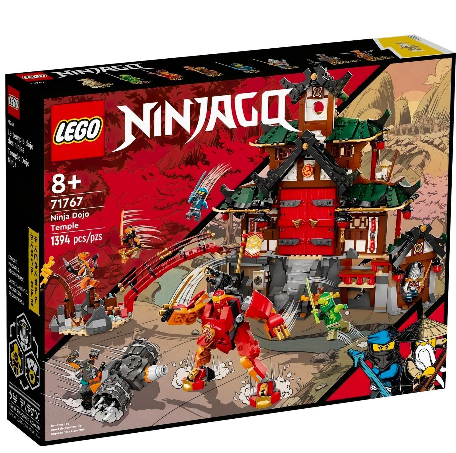 LEGO 71767 Ninjago Храм-додзе ніндзяфото