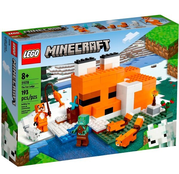 Акція на LEGO 21178 Minecraft Хижина лисы від MOYO