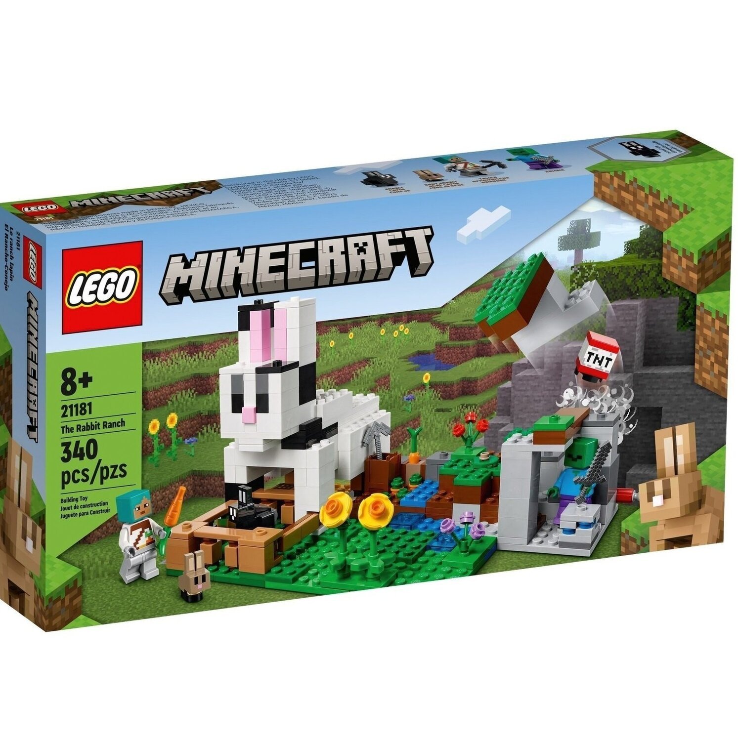 LEGO 21181 Minecraft Кроличье ранчо фото 