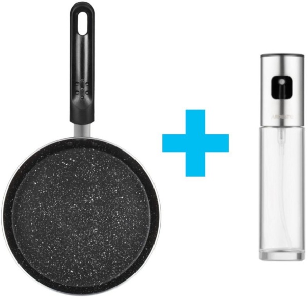 

Сковорода для блинов Mini ARDESTO Gemini Gourmet 22 см, черный (AR1922GP)