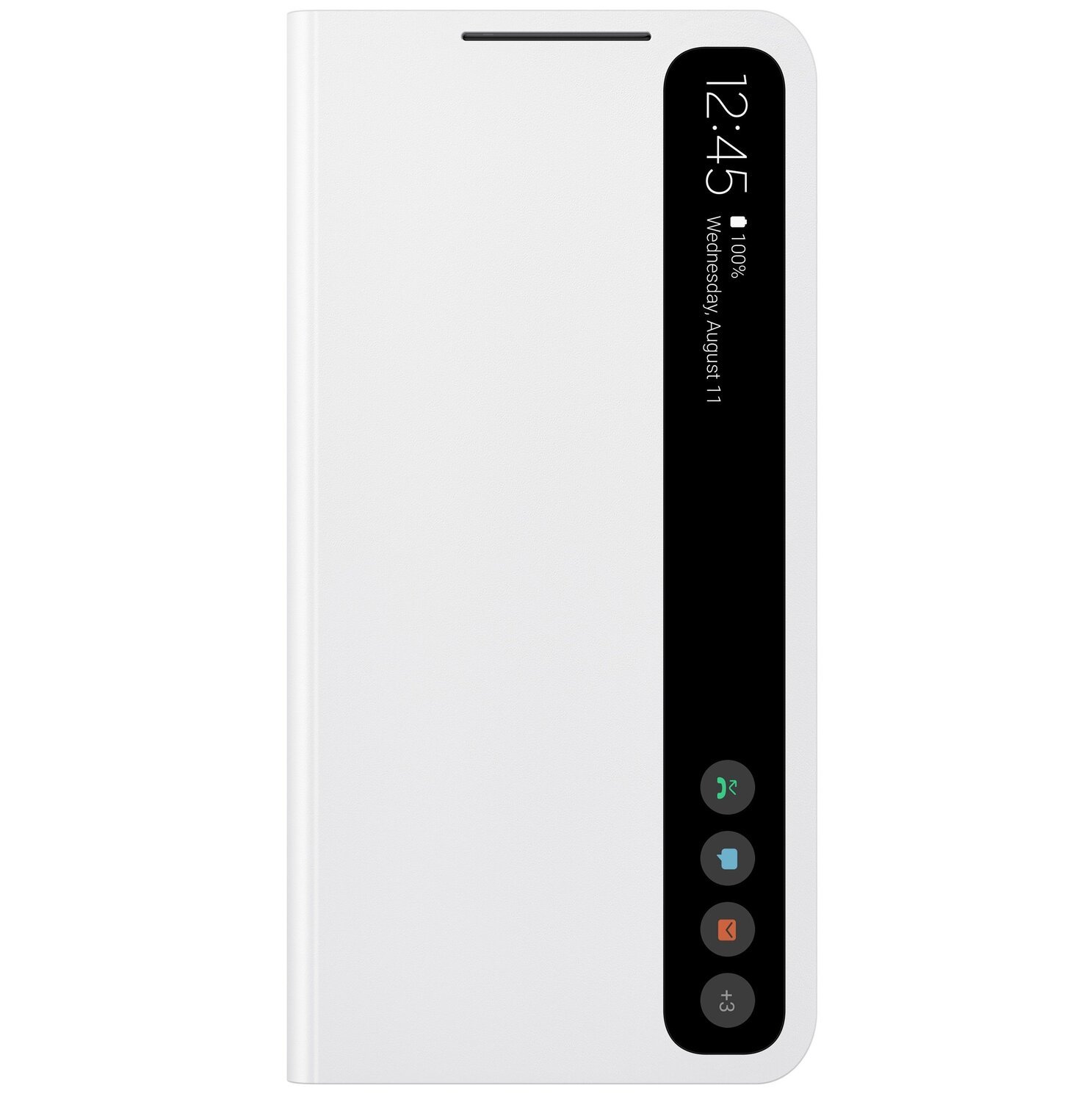 Чохол Samsung для Galaxy S21 FE (G990) Smart Clear View Cover White (EF-ZG990CWEGRU)фото