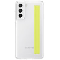 Чохол Samsung для Galaxy S21 FE (G990) Clear Strap Cover White (EF-XG990CWEGRU)