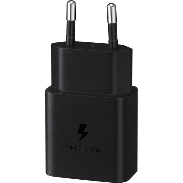 Акція на Сетевое зарядное устройство Samsung EP-T1510XBEGRU 15W Power Adapter Type-C Black (EP-T1510XBEGRU) від MOYO